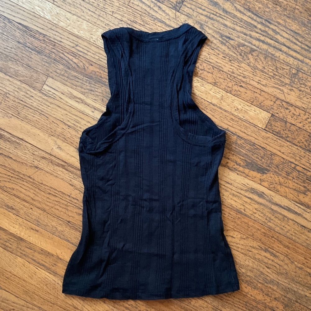 Anthropologie Pilcro Black Tank Top - Picture 3 of 3